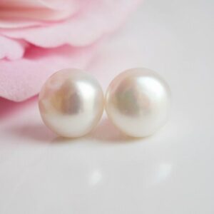 Orecchini perle a lobo 11/11,5 mm Argento 925