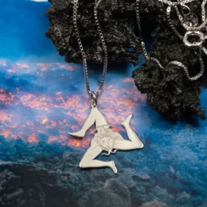 Collana Trinacria in argento 925