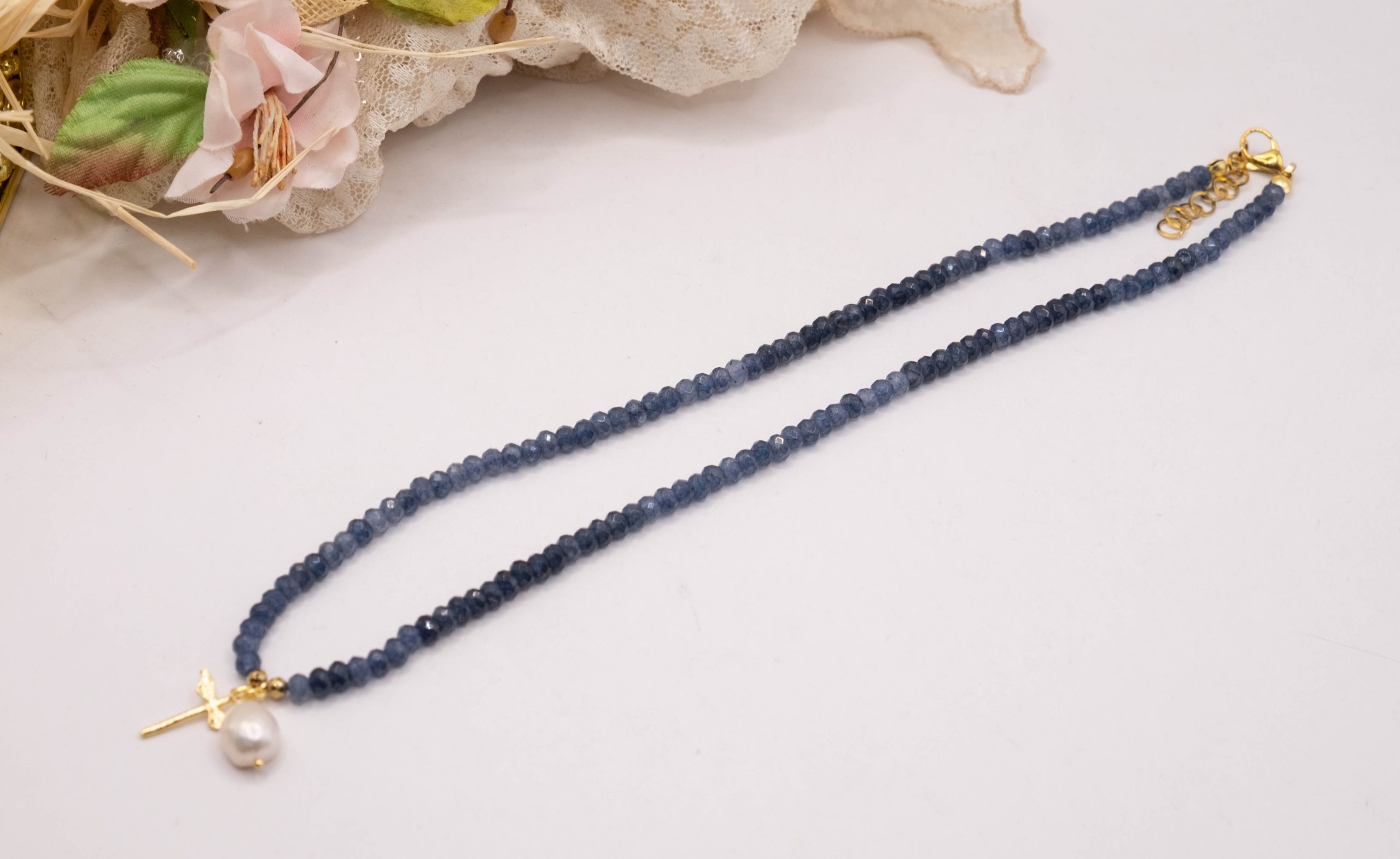 SAPPHIRE ROOT PEARL DRAGONFLY NECKLACE (3)