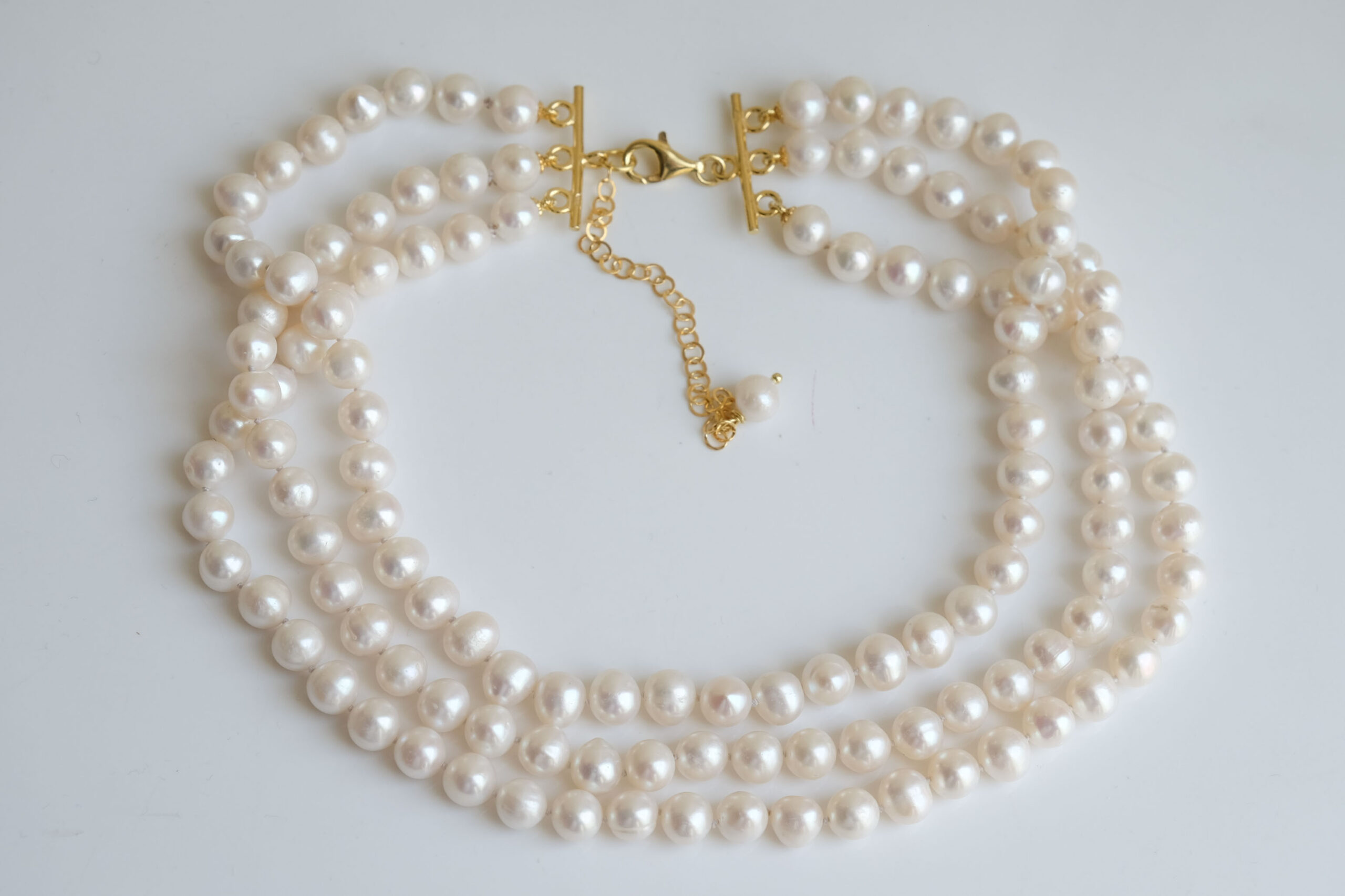 CHOCKER NECKLACE OF NATURAL PEARLS (1)