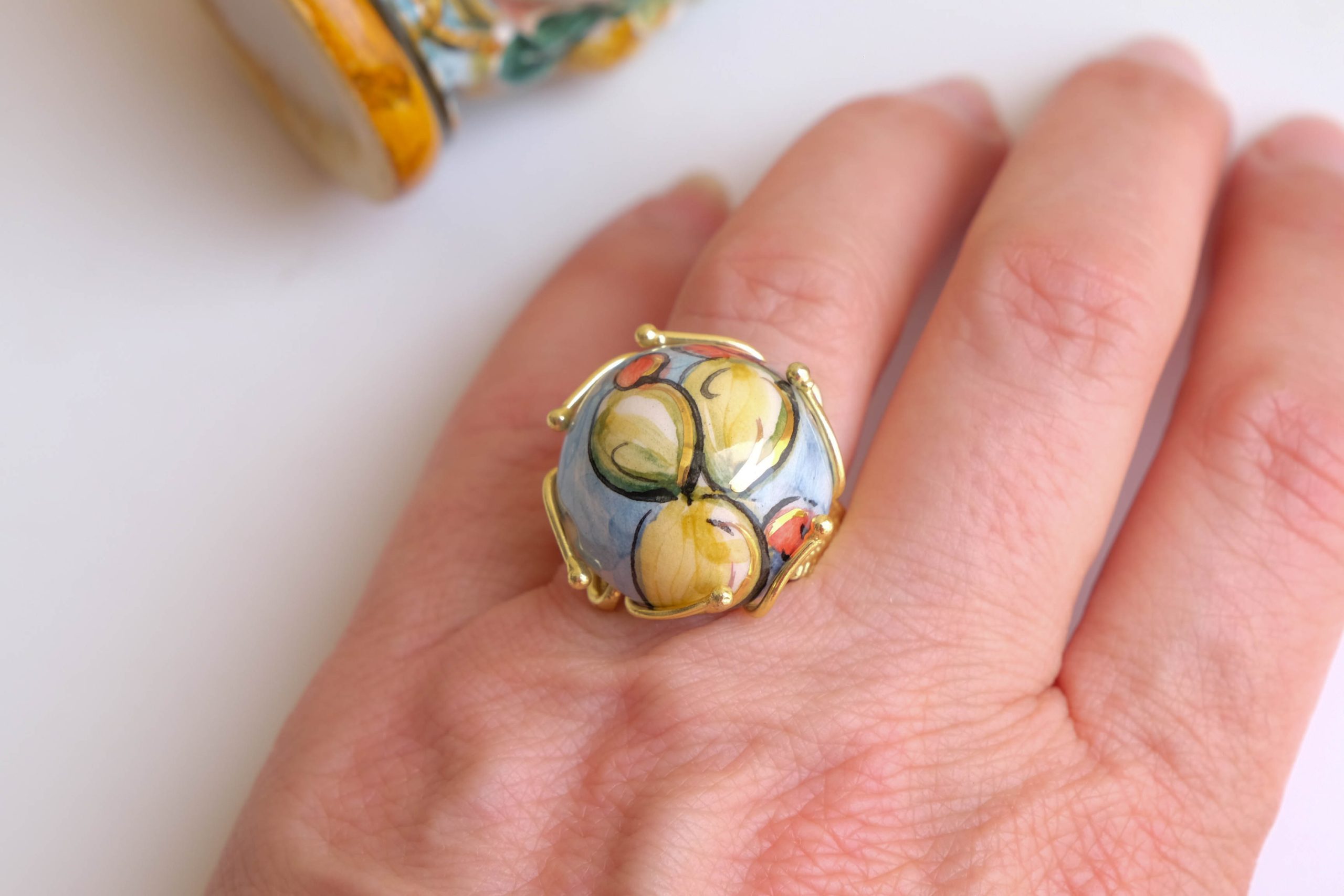 Anello In Ceramica Nera O Bianca Con Iniziale X E Zirconi - Gioiello Personalizzato Uomo Donna - Regalo Originale