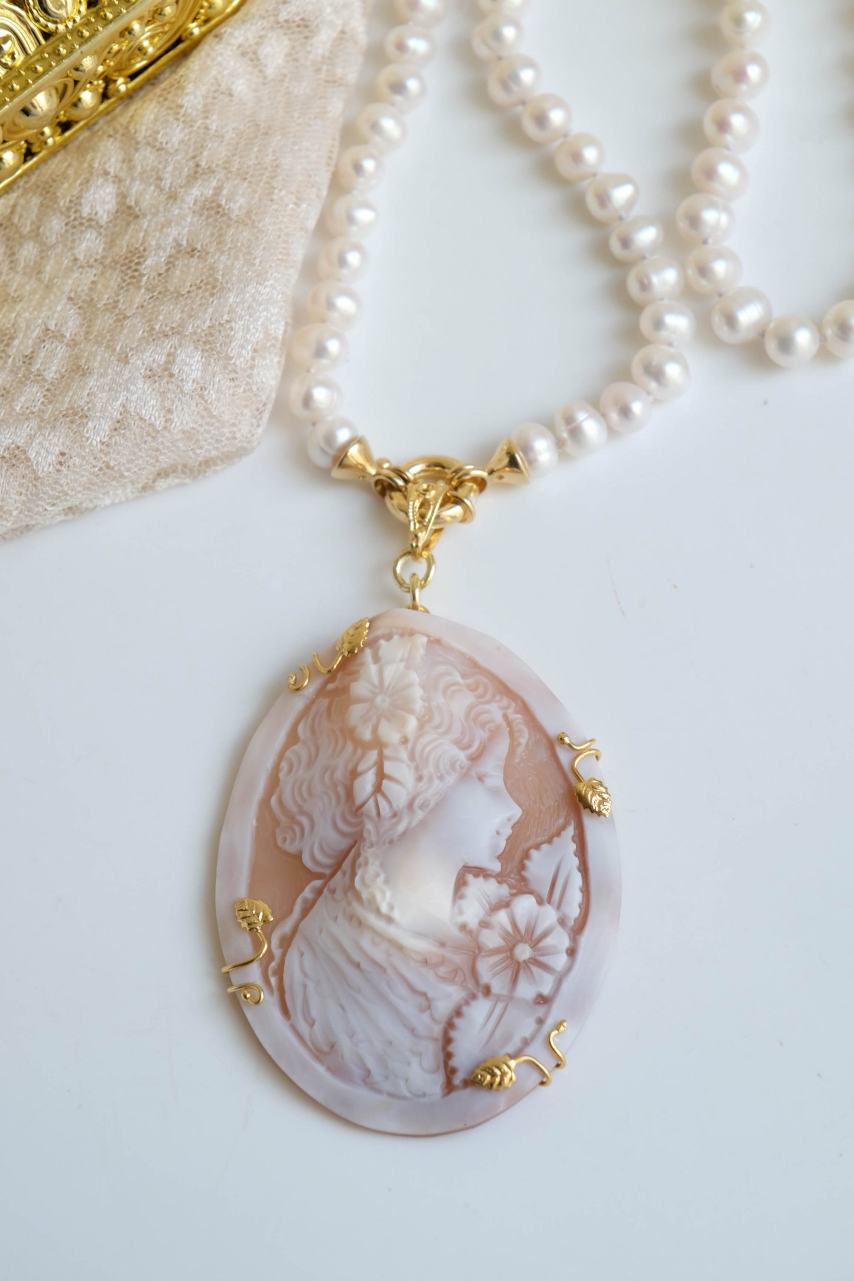 COLLANA PERLE NATURALI CHIUSURA ARGENTO (6)