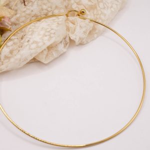 Collana Girocollo Rigido in Acciaio