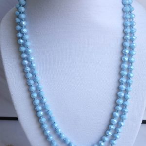 Collana Charleston con Cristalli Turchese