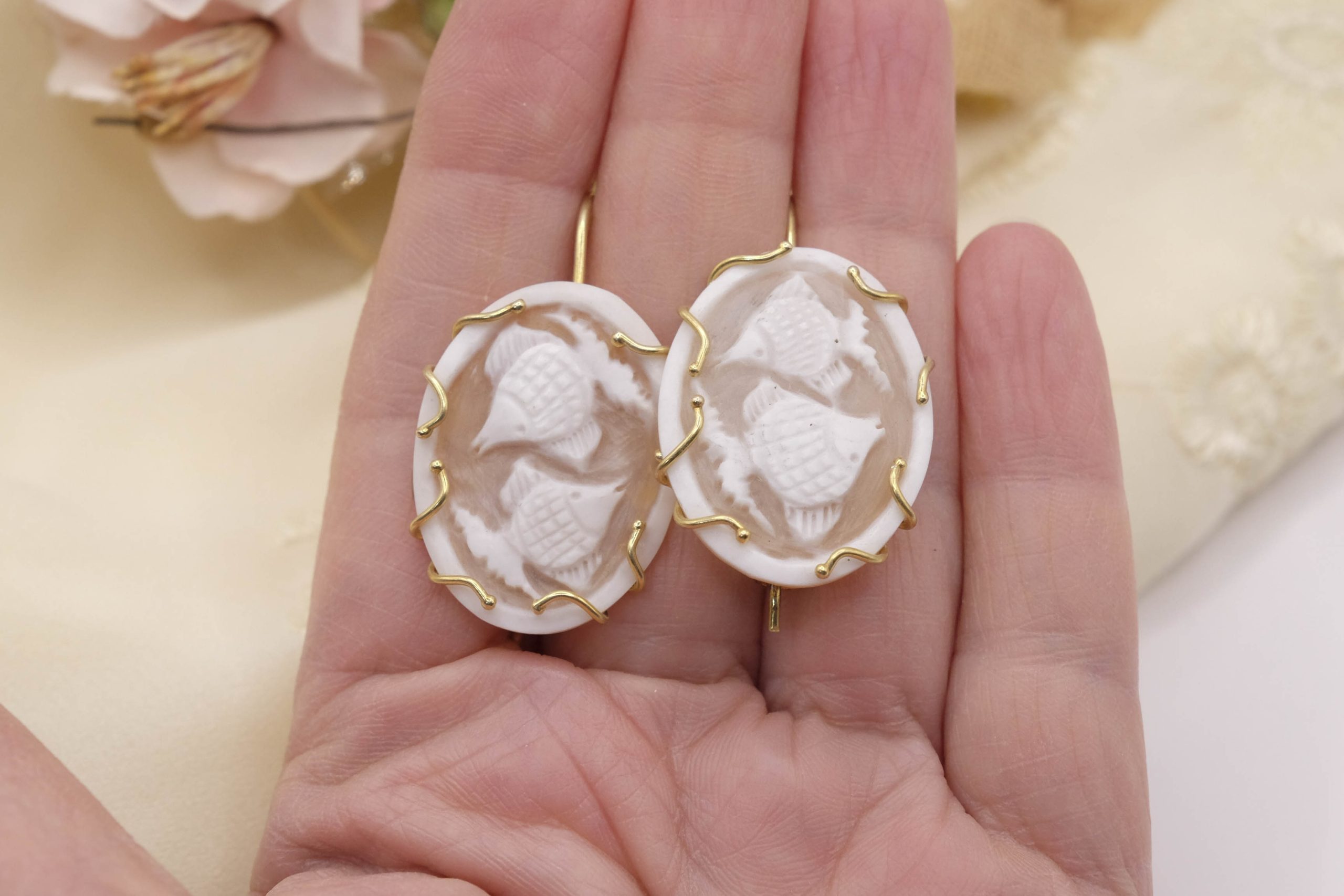 ORECCHINI CAMMEO TORRE DEL GRECO PESCIPUTTINI (4)