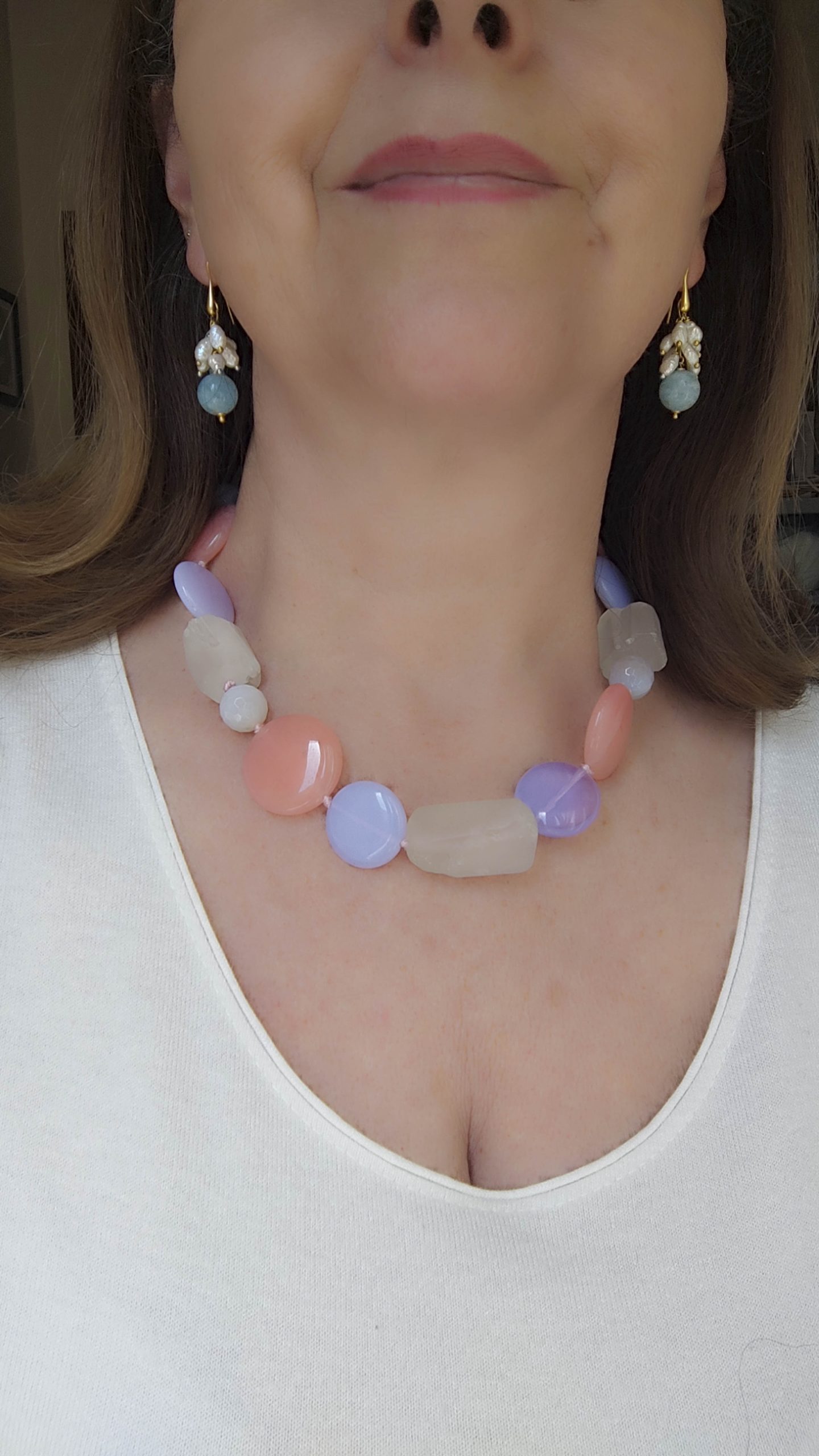 JADE ROCK CRYSTAL NECKLACE 2 VARIANTS b