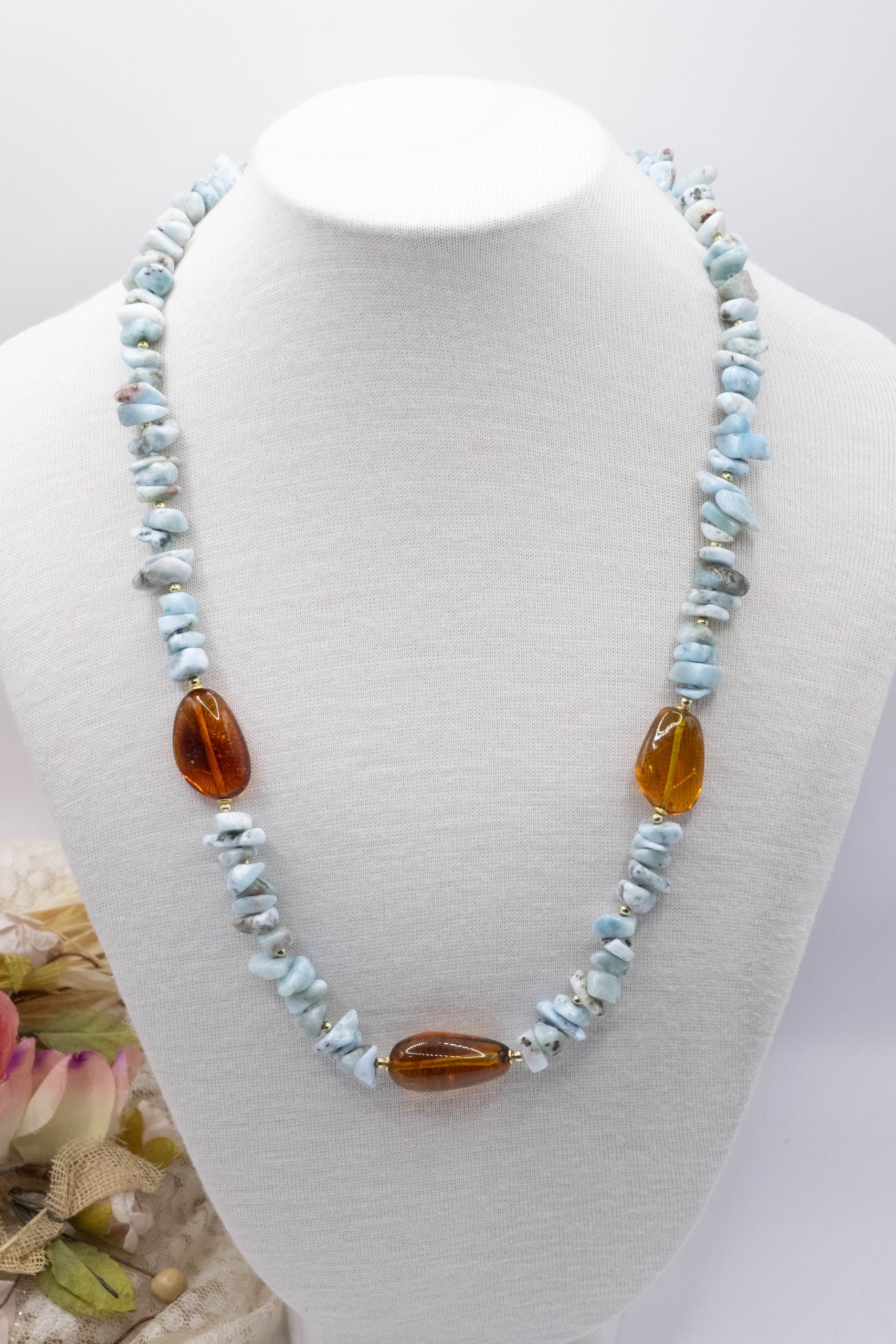 Ciondolo Ambrato Baltico Classico, Collana Rotonda In Ambra - Foto 2