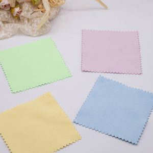 6 Pannetti Microfibra 8 x 8 cm Non Imbevuti Pulizia Gioielli