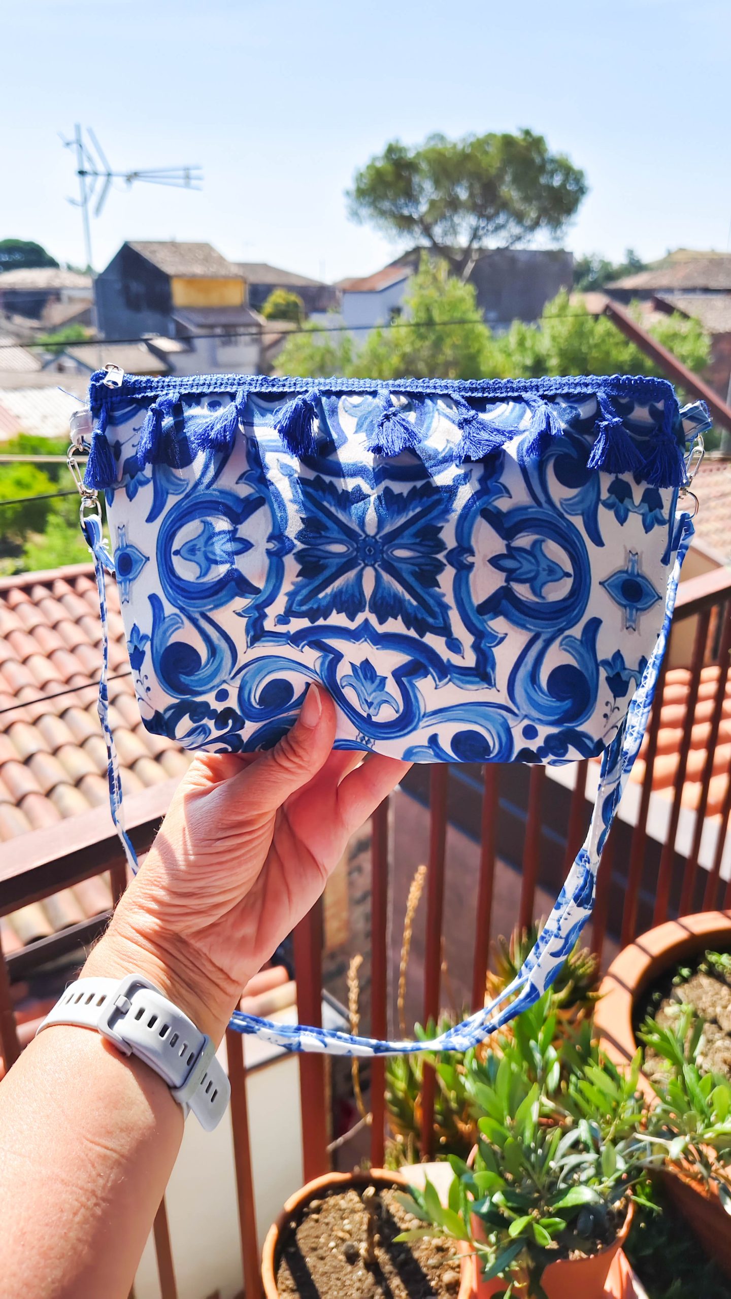 MINI BORSA ARTIGIANALE PANAREA MAIOLICA FRANGINA (1)
