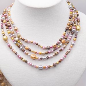 Collana Charleston Chanel Perle Naturali Variante 4