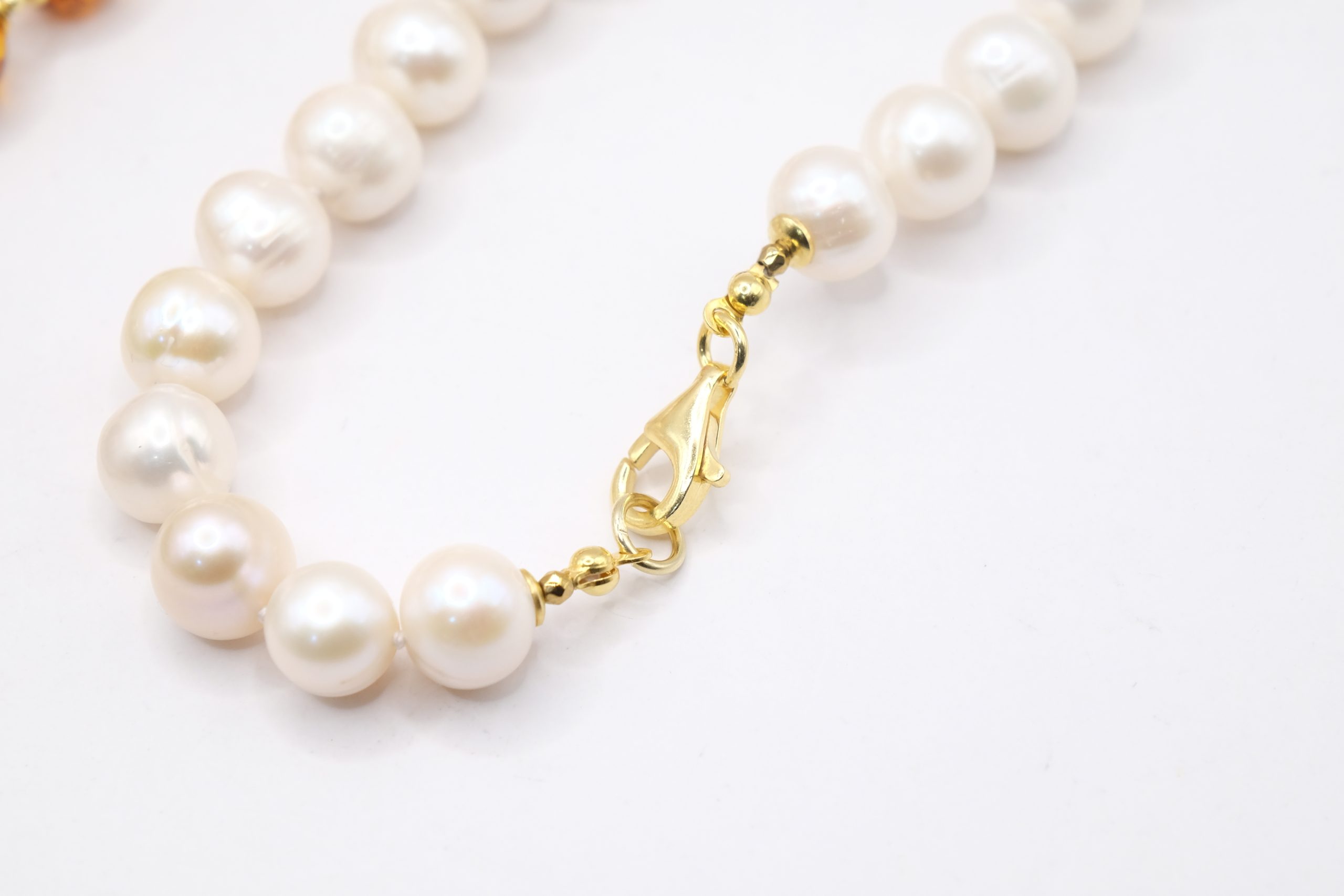 HANDMADE BALTIC AMBER PEARL NECKLACE 925 SILVER LONG (8)