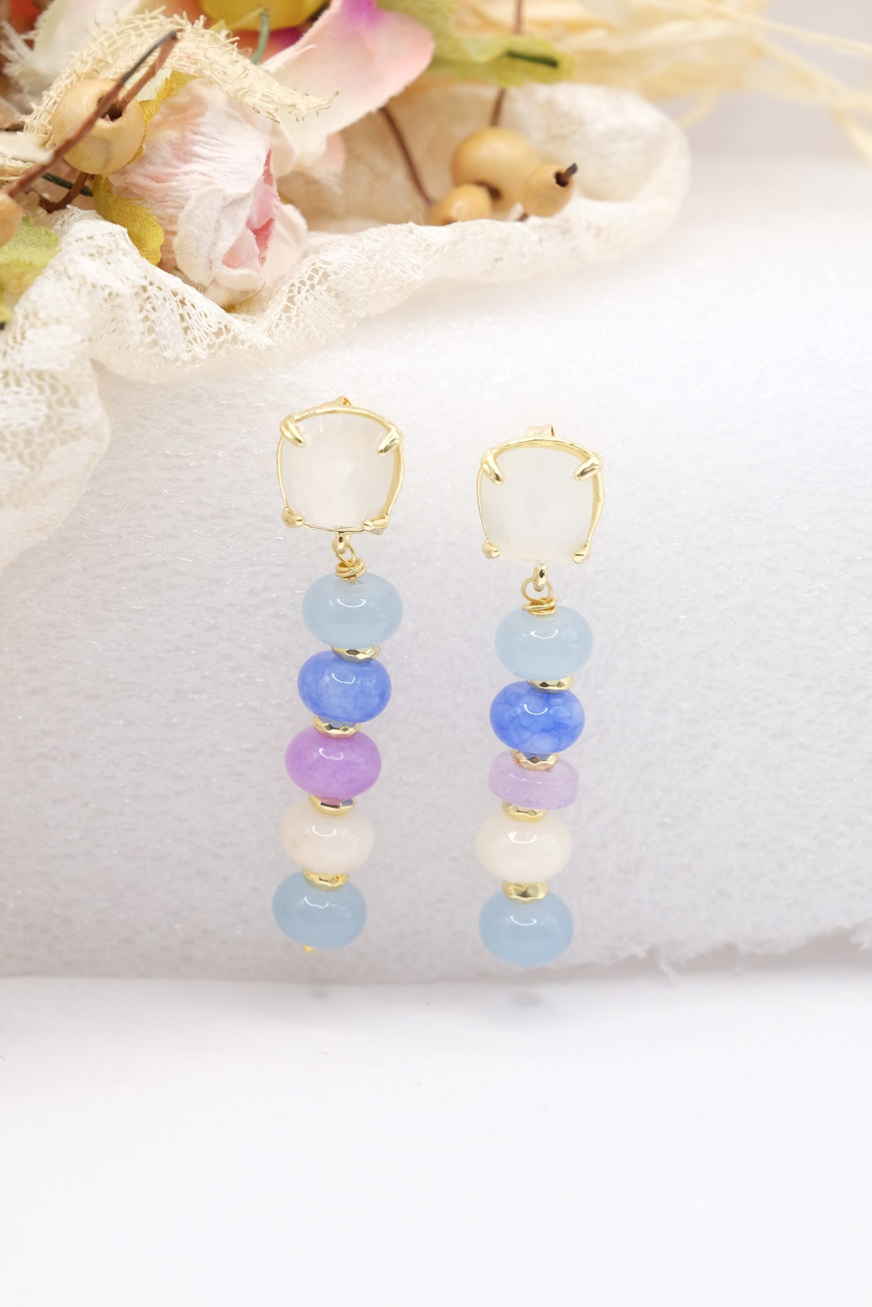 HANDCRAFTED JADE WASHER EARRINGS (3)