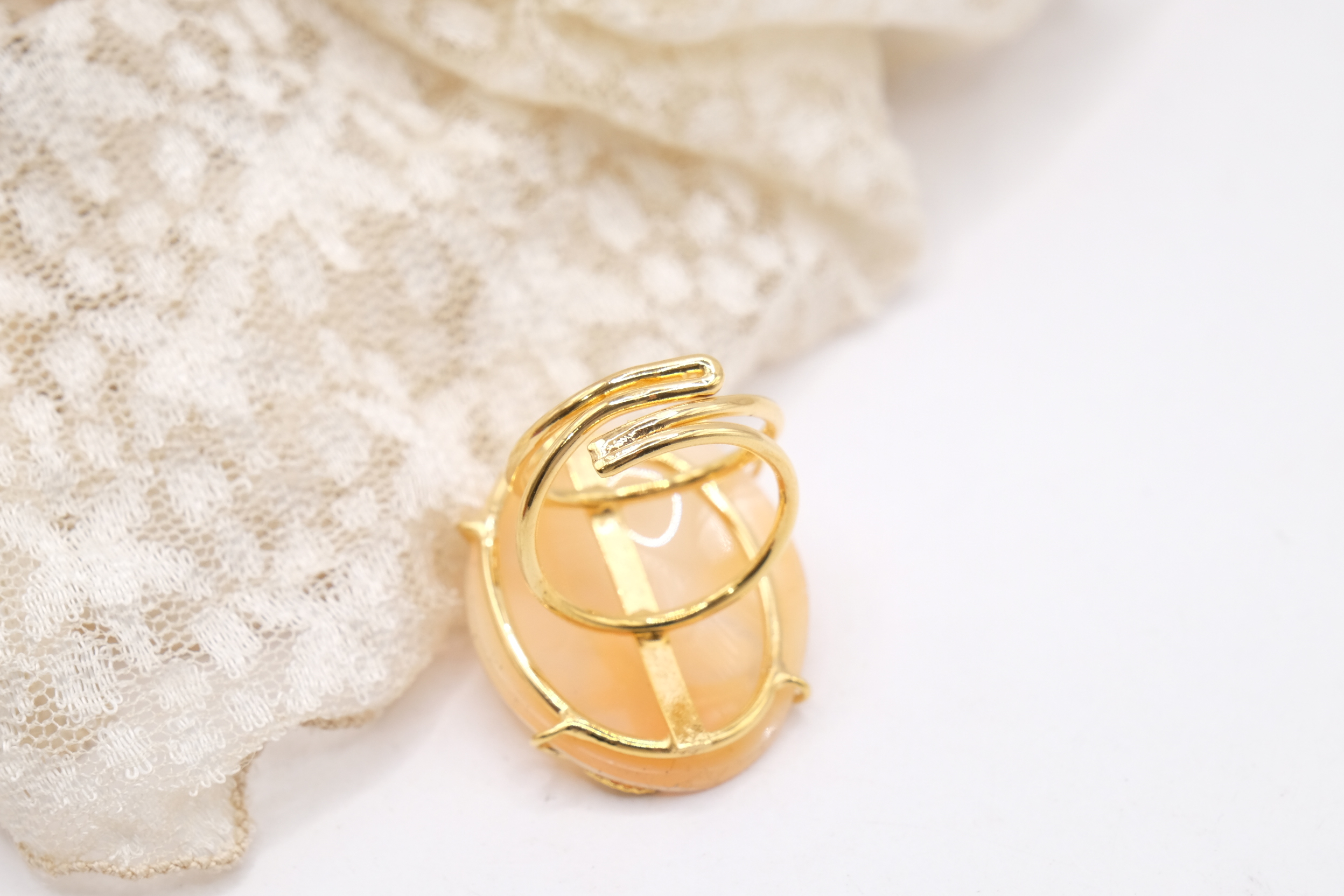 ANELLO ARTIGIANALE CAMMEO DI TORRE DEL GRECO FIORI FARFALLA (4)