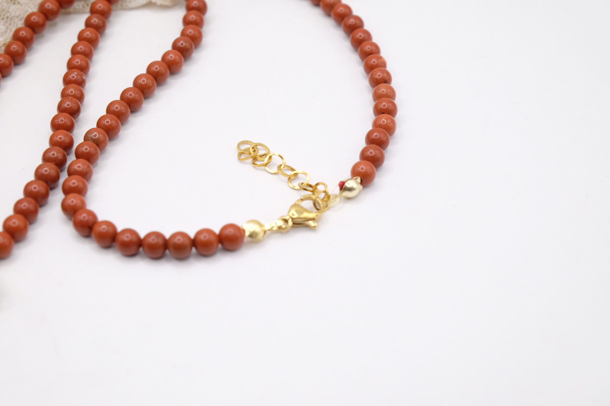 COLLANA LIBELLULA PERLA PASTA DI CORALLO ROSSO MAT (2)