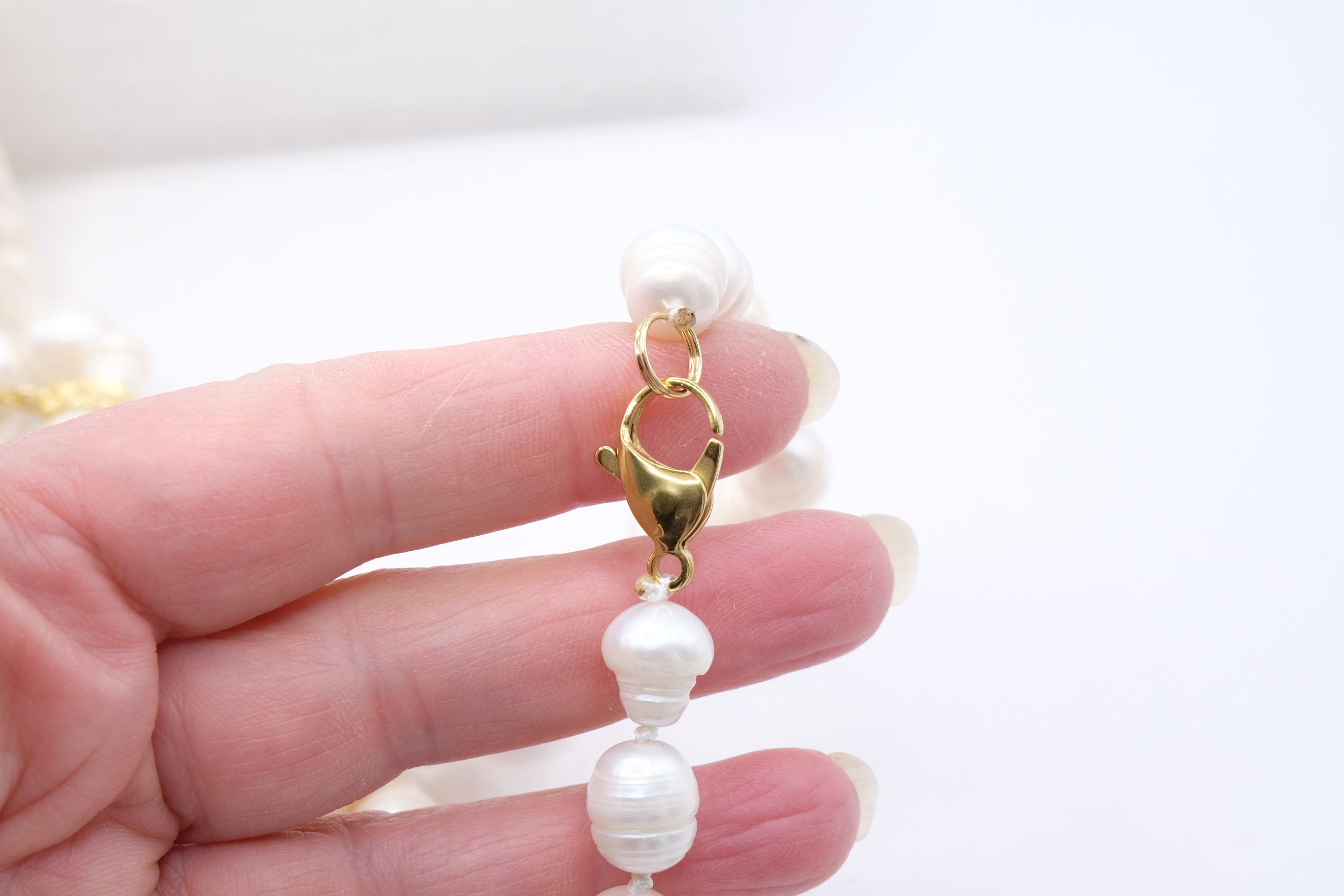 COLLANA PERLE BAROCCHE CAMMEO DI TORRE DEL GRECO (8)