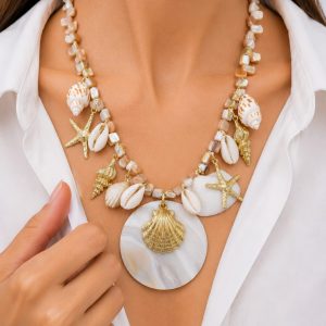 Collana Madreperla Conchiglie Stella Marina