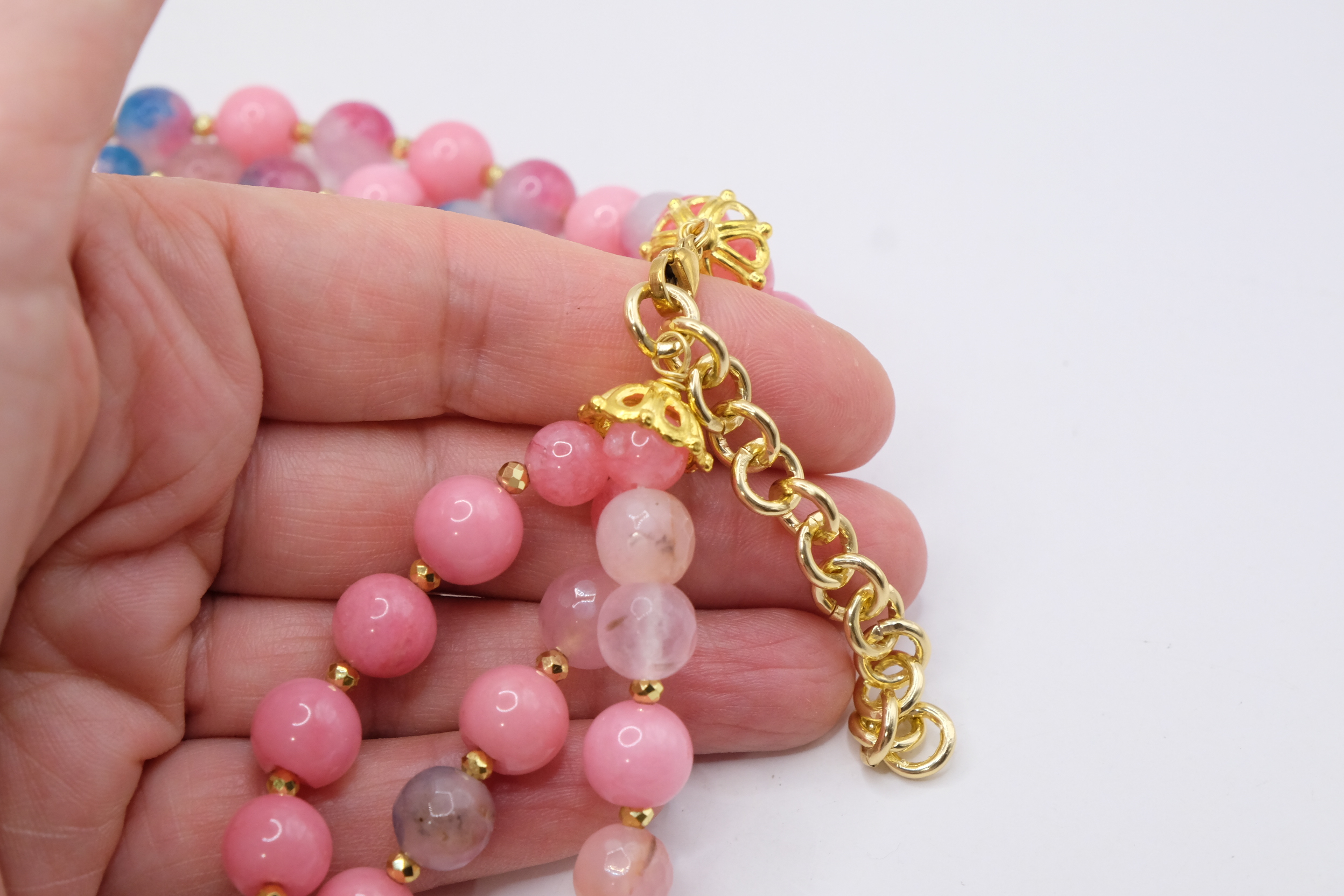 COLLANA ARTIGIANALE AGATA FLOREALE CAMMEO DI TORRE DEL GRECO (6)