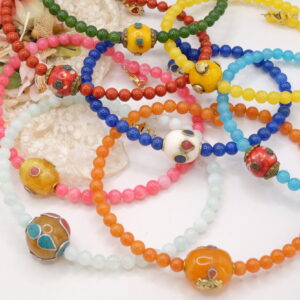 Collana Collarino in Pietre e Nepalese 8 Colori