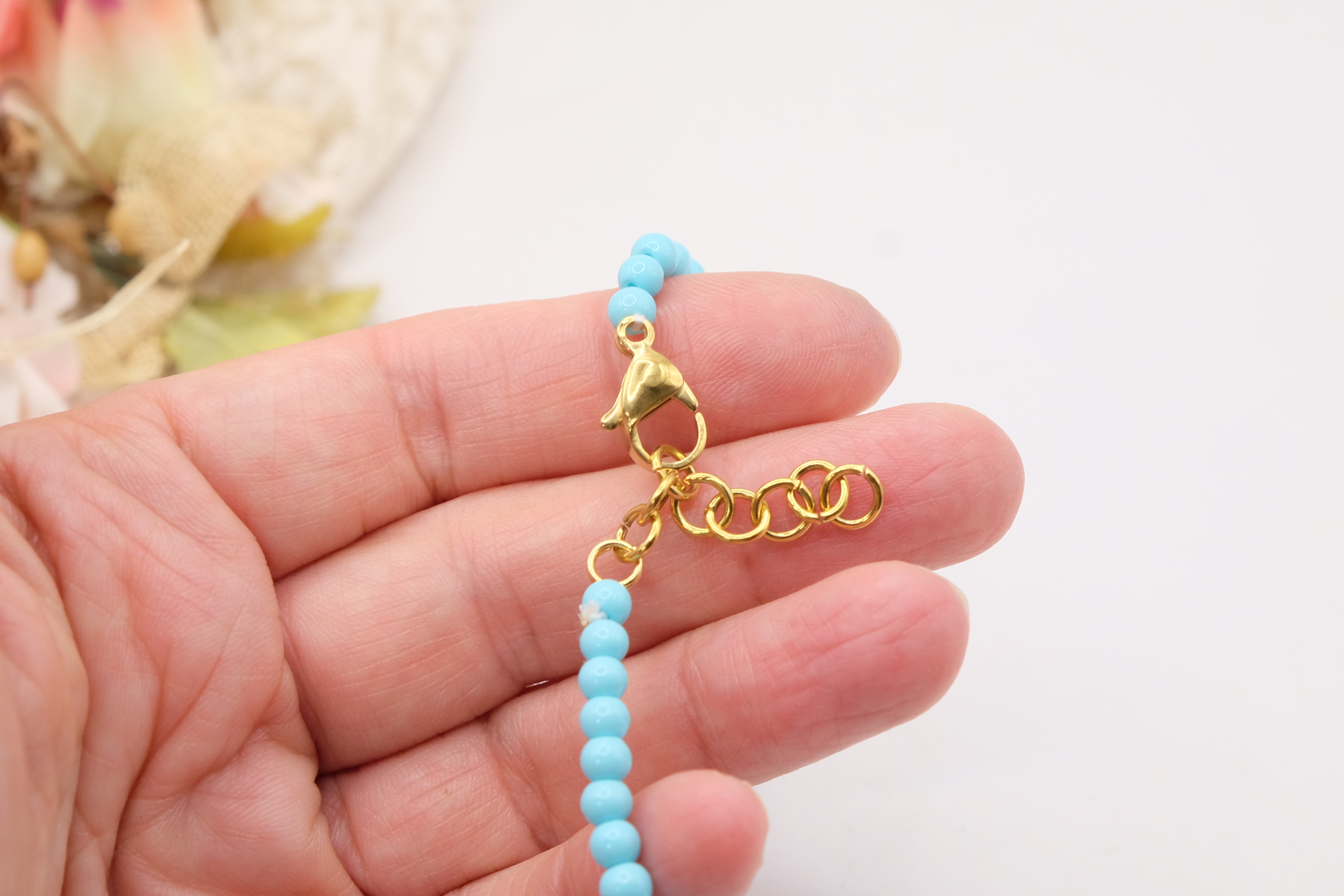COLLANA ARTIGIANALE Y PASTA DI TURCHESE CAMMEO DI TORRE DEL GRECO (11)