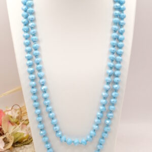 Collana Charleston con Cristalli Turchese