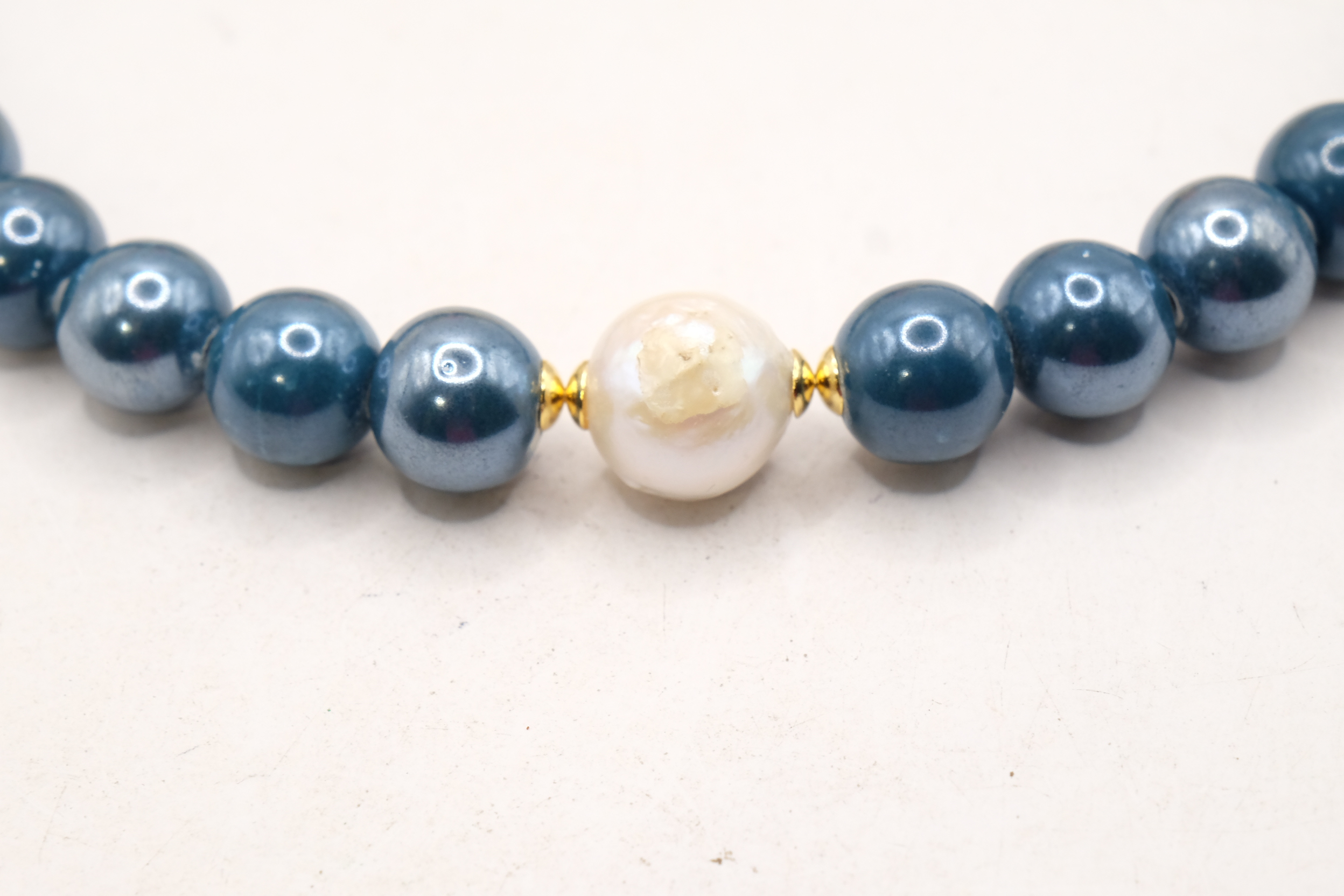 COLLANA CERAMICA PERLA ARTIGIANALE (3)